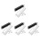 4Ensembles Plaques Cache Trous Renforts Métal ABS Pour Porte Argent 4