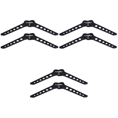 6Pièces Support Arc Noir À Ressort Pour Tir À L'arc Accessoires 2
