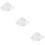3Pièces Bonnets Bébé Blancs Accessoires Été Confortables 9