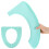 2Pièces Coussin De Siège De Portable Vert En PP Pour Voyages 8