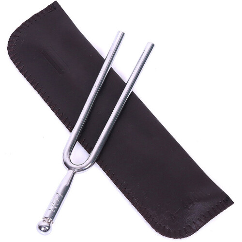 2Pièces fork Acier Argenté Tuner Précis Instruments À Cordes