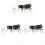 3Pièces Outil Extraction Broche Noir Pour Connecteurs Auto Terminal 2