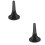 2Pièces Pieds Détachables Support Trompette Stable Et Compact Noir 5