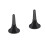 2Pièces Pieds Détachables Support Trompette Stable Et Compact Noir 4