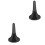 2Pièces Pieds Détachables Support Trompette Stable Et Compact Noir 3