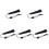5Pièces De Cou Noire Saxophone En Cuir Durable Pour Sax 2