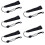 5Pièces De Cou Noire Saxophone En Cuir Durable Pour Sax 11