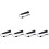 5Pièces De Cou Noire Saxophone En Cuir Durable Pour Sax 5