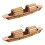 2Pièces Puzzle Bois Voilier Pour Décor Et Loisirs 6
