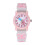 2Pièces Enfants Silicone Cartoon Quartz Étanche 1