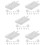 De Stops Oreilles Silicone Transparent Sécurisés Doux 8