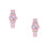 2Pièces Enfants Silicone Cartoon Quartz Étanche 8