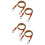 2Pièces Corde Réglable Pour En Pe Résistante Couleur 6