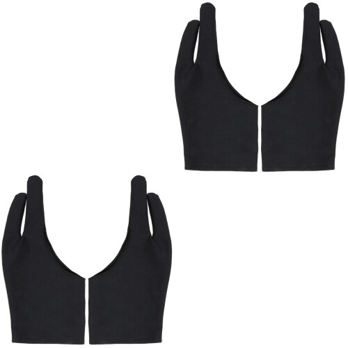 4Pièces Art Doigts Doux Anti-Sueur Protection 2