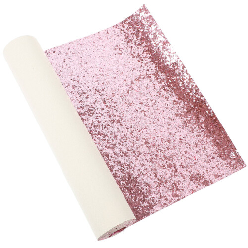 3Pièces PU Rose Pour Fabrication De Sacs