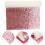 3Pièces PU Rose Pour Fabrication De Sacs 10
