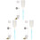 3Ensembles Accessoires Blancs Pour Abreuvoir Cage Oiseaux Durable 2
