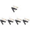 10 Pcs Rose Thorn Pliers Materials Iron Stabbing 6