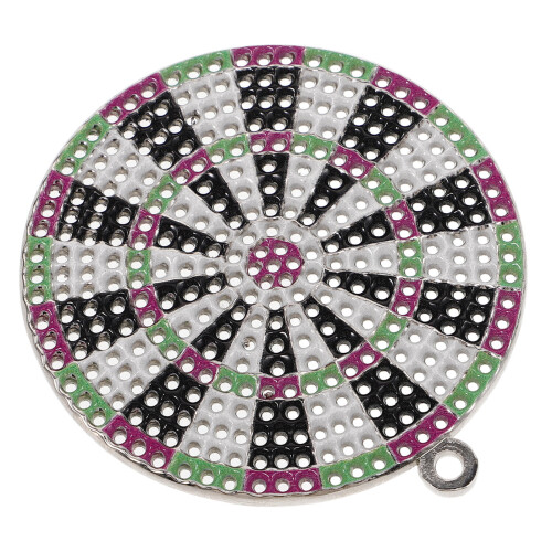 2Pièces Pendentifs Fléchettes Mini Métal Zinc Accessoire