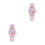 2Pièces Enfants Silicone Cartoon Quartz Étanche 9