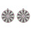 2Pièces Pendentifs Fléchettes Mini Métal Zinc Accessoire 4