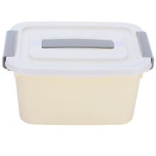 3Pièces Plastiques Beige Empilables Pour Rangement Bureau