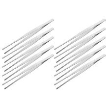 50Pièces Pince Plantations Jardin Portable Acier Argent