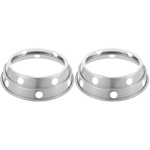 4Pièces Porte-Wok Extérieur Acier Résistant Usage 2