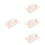 4Pcs Practical Nail Arm Rest White PU for Nail Salon and Home Use 7