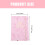 3Pcs Pink Personal Planner 2023 Appointment Book for Home and Study 2