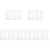 20Pcs Acrylic Cake Smoother Tools Transparent for Baking and Frosting 3