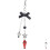 3Pcs Multi-Functional Phone Charm Alloy Strap Cute Decoration Assorted 3