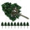 50Pcs Durable ABS Plastic Trees for Micro Landscape and Sand Table 1
