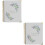 2Pcs Stylish Wedding Planning Book Multi-Color Paper Memory Notebook 8