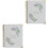 2Pcs Stylish Wedding Planning Book Multi-Color Paper Memory Notebook 5
