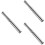 3Pcs Stainless Steel Cocktail Muddler Bar Tool Silver for Home 6