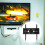 5Pcs Black Adjustable TV Wall Bracket Iron Stand for Home Use 7