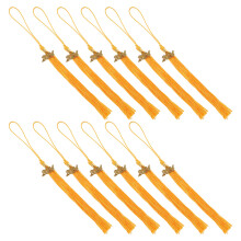 24Pcs Polyester Alloy Graduation Tassels for Cap Decoration in Golden