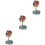 3Pcs Decorative Crystal Tree Handicraft Elegant Home Tabletop Decor 7
