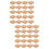 40Pcs Durable Kraft Paper Soap Packaging Boxes for Storage Light Brown 8