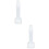 2Pcs White Silicone Milking Machine Suction Head Cow Sheep Durable 9
