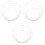 12Pcs Drum Tone Control Rings White Portable Drum Kit Practice Mutes 3