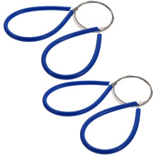 3Pcs Stainless Steel Emergency Survival Wire with Blue PVC Handle