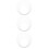 12Pcs Drum Tone Control Rings White Portable Drum Kit Practice Mutes 8