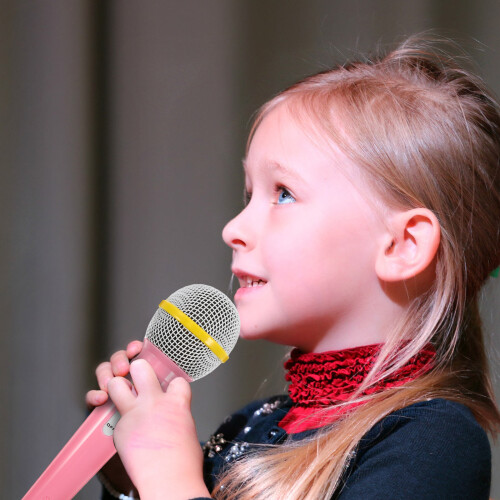 6Pcs Lightweight Plastic Microphone Props for Kids Cosplay Play 2