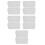 10Pcs White Ceramic Storage Pots with Smooth Edges for Kitchen 11