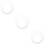 12Pcs Drum Tone Control Rings White Portable Drum Kit Practice Mutes 9