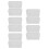 10Pcs White Ceramic Storage Pots with Smooth Edges for Kitchen 7