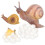 4Sets Kids Early Learning Animal Cognitive Models Assorted Color Toys 2