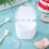3Pcs Durable White Denture Retainer Box Portable Plastic Storage Case 4